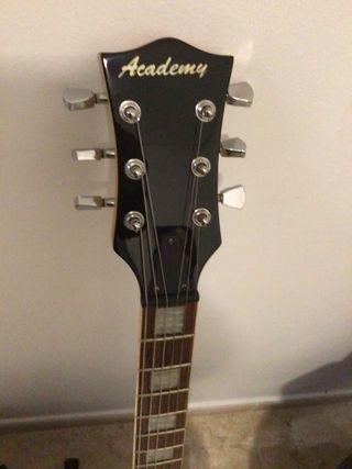 Academy electric Guitar Les Paul complete set