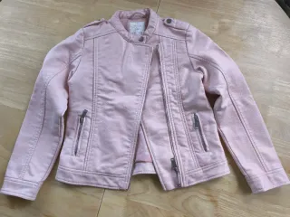 Cazadora niña rosa talla 7-8 años( 128 cm)