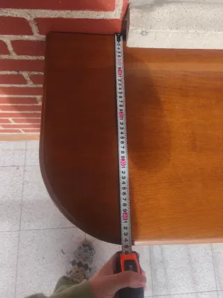 Mesa antigua plegable