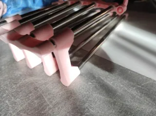 Soporte extensión para perchas,rosa