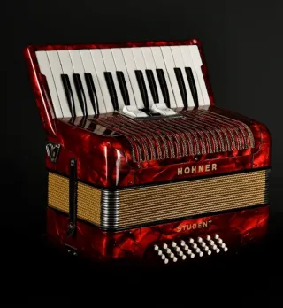 Acordeón Hohner Student Rojo