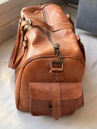 Bolso maletín piel cuero original