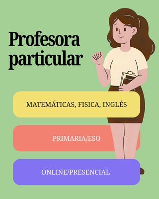 PROFESORA PARTICULAR