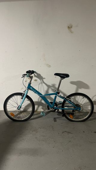 Bicicleta infantil azul