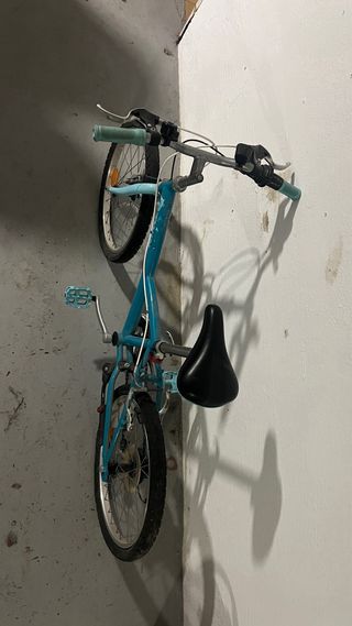 Bicicleta infantil azul