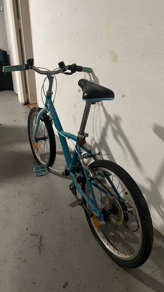 Bicicleta infantil azul