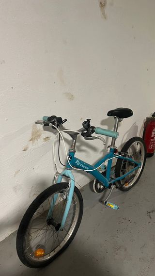 Bicicleta infantil azul