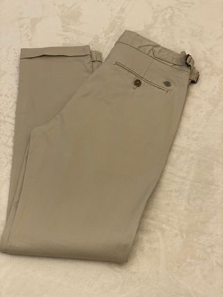 Pantalón chino hombre Alvaro Moreno beige