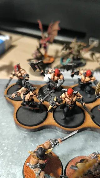 WARHAMMER TOW/ AOS 20 BÁRBAROS KHORNE