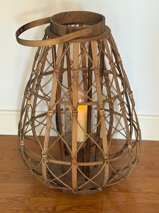 Farol portavelas de madera – Maisons du Monde