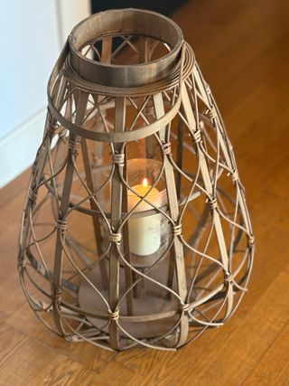 Farol portavelas de madera – Maisons du Monde
