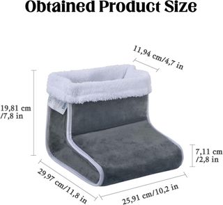 Calentador de pies eléctrico, calentador de pies c