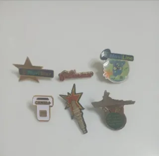 Lote 125 pines de temáticas (Ver Fotos y Anuncio)