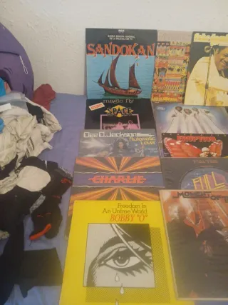 Lote 15 Vinilos Varios Géneros