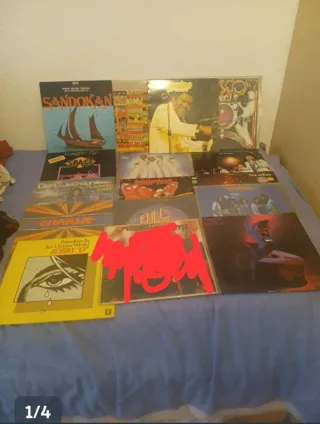 Lote 15 Vinilos Varios Géneros