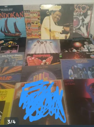 Lote 15 Vinilos Varios Géneros