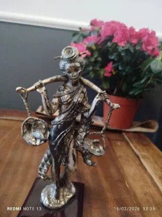 Statuina antica Depose Italy in argento