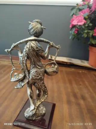 Statuina antica Depose Italy in argento