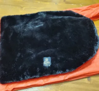 Scaldacollo in pelliccia RegalWear nero