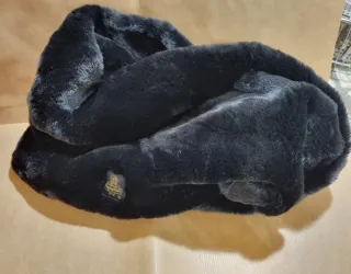 Scaldacollo in pelliccia RegalWear nero