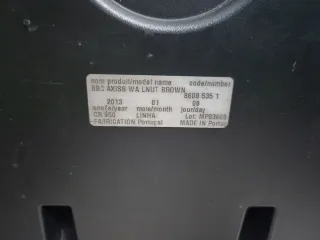 Cadeira Auto BebeConfort Axis Grupo 1 (9-18kg)