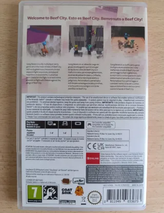 Gang Beasts Nintendo Switch