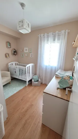 Cuna Micuna Blanca + Colchón + Chichonera