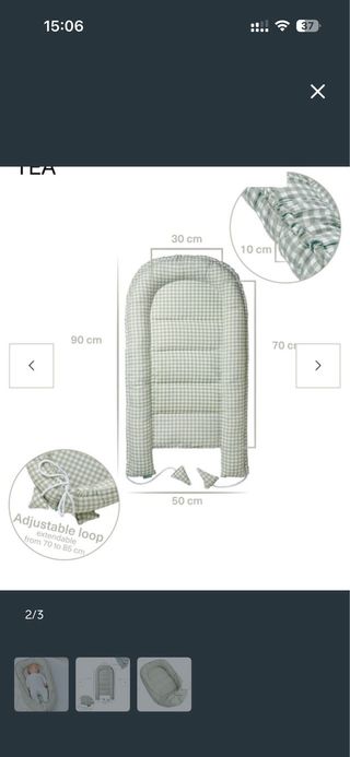 Nido bebé Molis & Co