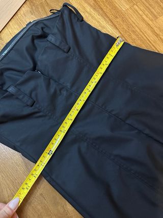 Abito lungo nero zara