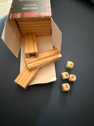 Gioco della Torre - Gioco di abilità in legno