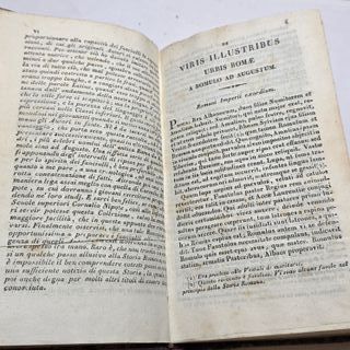 Libro Antico 1832 De Viris Illustribus Urbis Romae