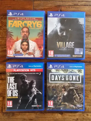 Lote juegos PS4 – Pack oferta – Muy buen estado