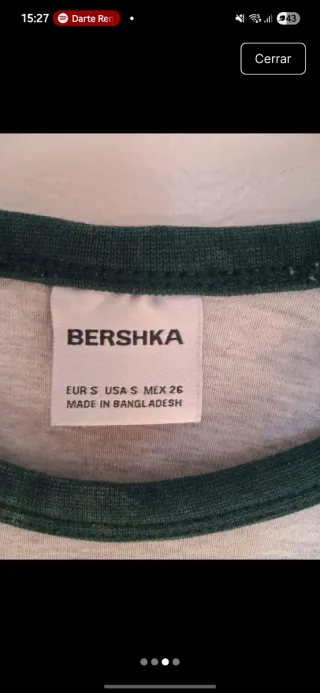 Camiseta south korea bershka