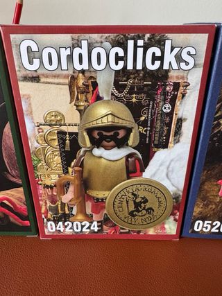 Playmobil colección Cordoclicks 6 cajas