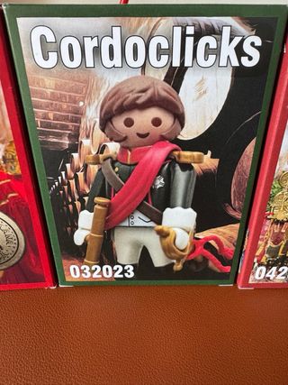 Playmobil colección Cordoclicks 6 cajas