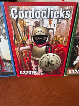 Playmobil colección Cordoclicks 6 cajas