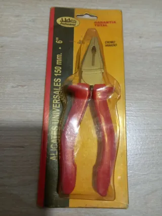 Alicates Universales Aldes 6 Cromo Vanadio