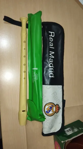 Flauta dulce Hohner Blockflöte Real Madrid