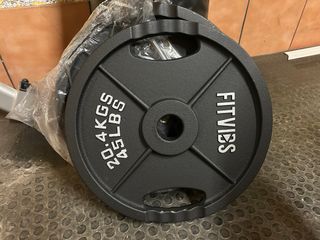 Disco Olímpico 20.4 Kgs / 45 Lbs FITVIES.