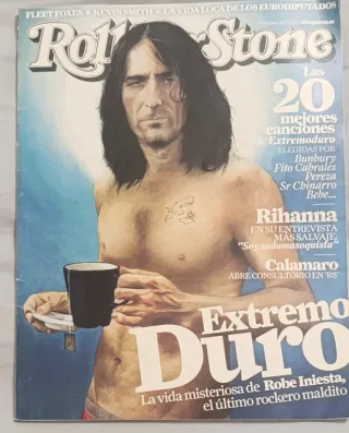 Revista Rolling Stone EXTREMODURO ROBE