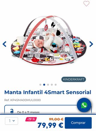 Alfombra de juegos para bebé