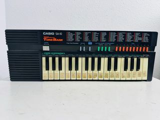 Teclado Casio SA-10 Sintetizador Juguete Vintage