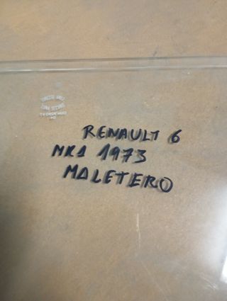 Cristales Renault 6 MK1