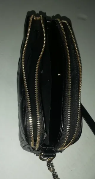 Bolso de hombro Parfois negro acolchado