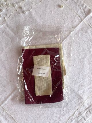 Coppia di Copri vaso da ricamare