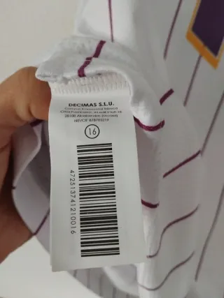 Camiseta AND1 Talla L