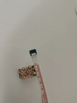 Anello donna cristalli floreale nuovo