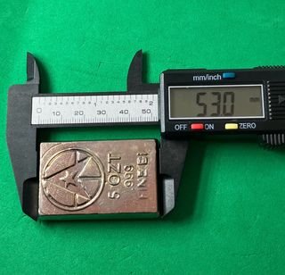 L#564 Lingote 5 OZ de bismuto puro .999