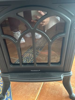 Calefactor Eléctrico Newbasic Negro