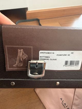 Botin ante marca Alaïa